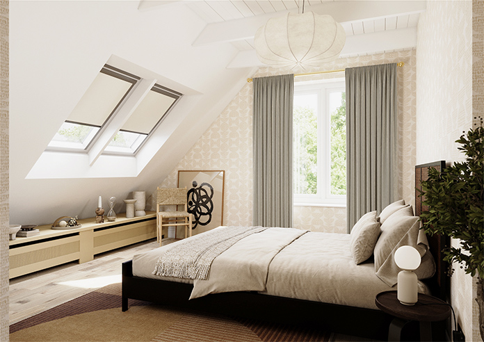 Oleander, Cream - Made to Measure Curtains - Image 7